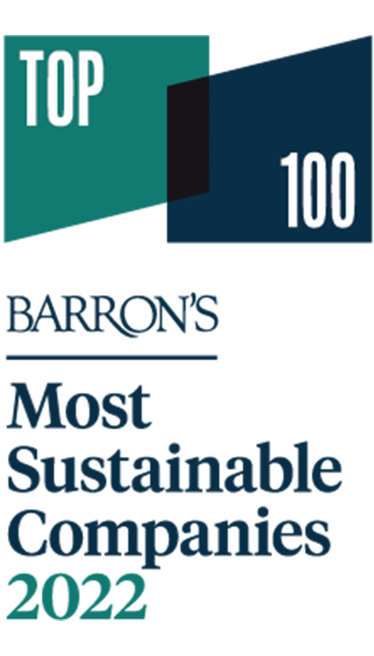 TJX is in the top 100 Barron's Most sustainable Companies 2022