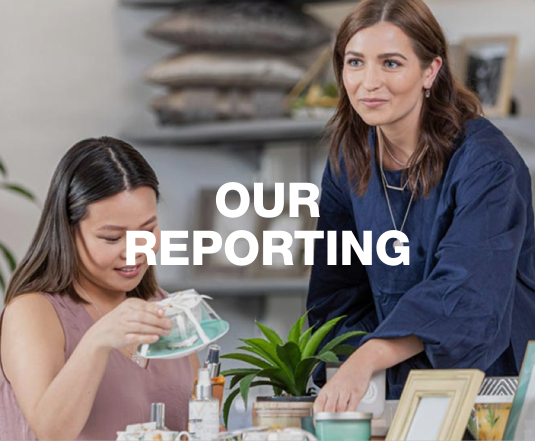 Learn more about reporting at TJX
