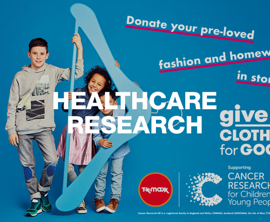 Learn more about how TJX helps with Healthcare Research
